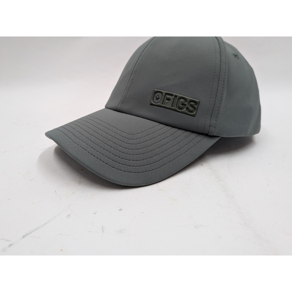FIGS Graphite Grey Performance Baseball Cap Adjustable Stretch Hat 1000109
